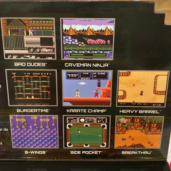 My Arcade Pixel Player Handheld Gaming System with 8 Data East Hits Titles - Picture 6 of 6